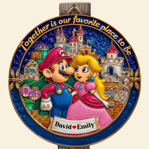 Game Fans Wood Sign - Personalized Gifts For Couple 04tgqn160625-Homacus