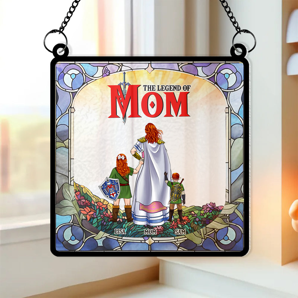 Personalized Gifts For Mom Suncatcher Ornament 01KAMH250424HG-Homacus