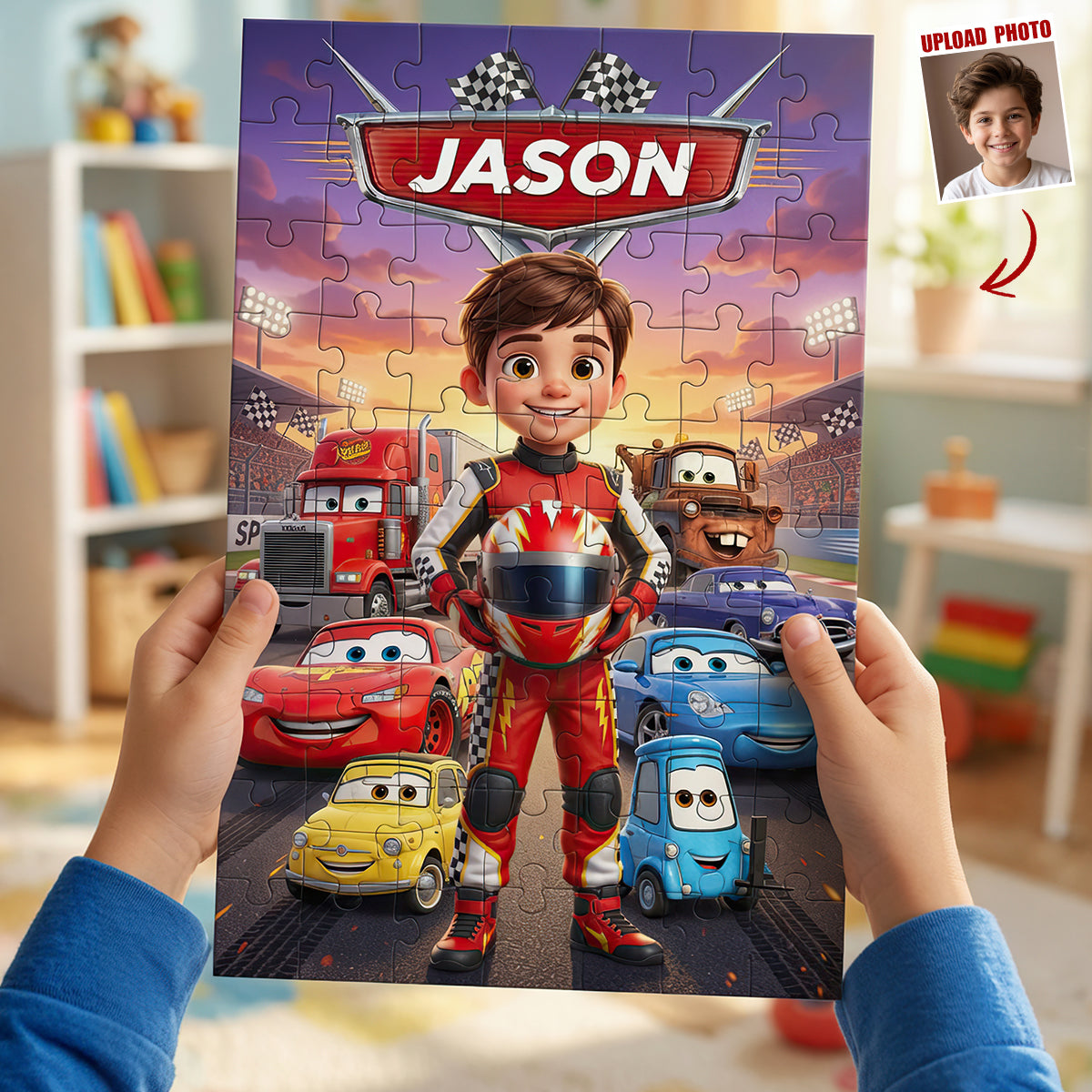 Greatest Racing Jigsaw Puzzle - Custom Photo Gifts 05hudt150726-Homacus