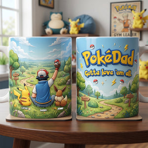 Adventure Dad And Kids Coffee Mug - Personalized Gifts For Dads 03natn010526-Homacus