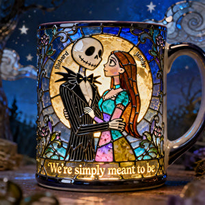 Gothic Couple Coffee Mug - Personalized Gifts For Couple 05hyqn160126-Homacus