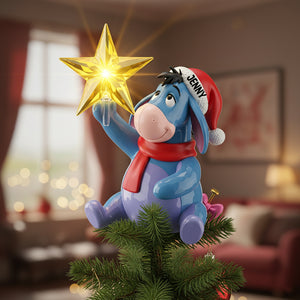 Cute Characters Acrylic Christmas Tree Topper Personalized Gifts For Christmas 05pgtn171125-Homacus