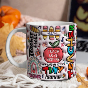 Personalized Gifts For Teacher Christmas Coffee Mug 07ACDT060924-Homacus