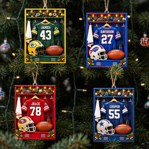 Christmas Locker Room Acrylic Ornament - Personalized Christmas Gifts For Sport Lovers 01nata101026-Homacus