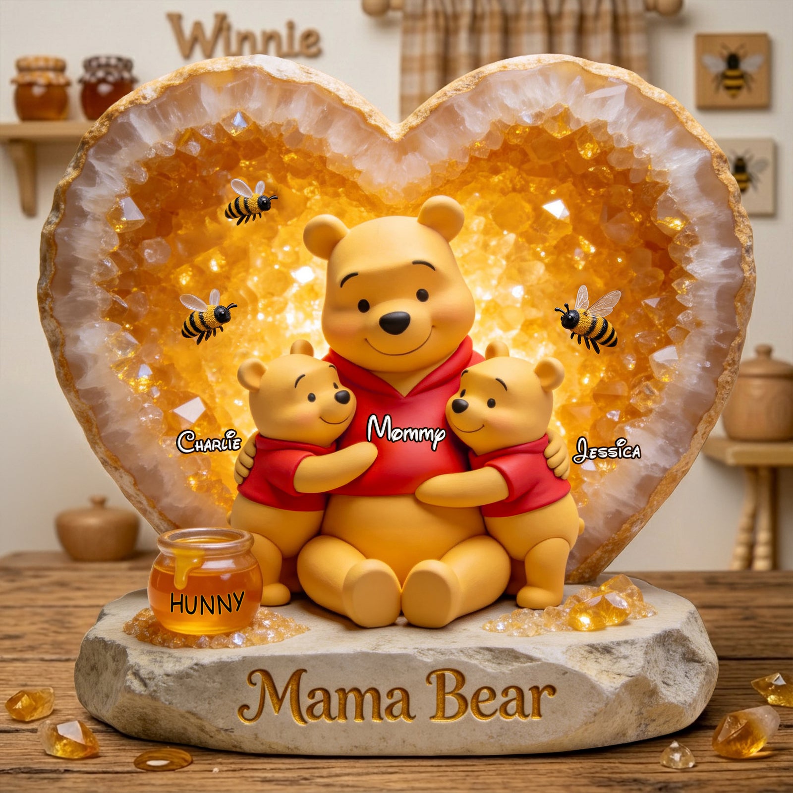 Cuddle Time Family Keepsake Acrylic Plaque, Personalized Gifts For Mom 05hulu020426-Homacus