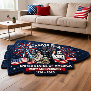 Legend Warriors - Celebrating USA 250th Anniversary Custom Shaped Doormat - Personalized Gifts For Family 01paqn300426-Homacus