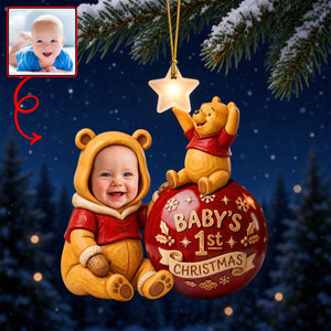 Baby 1st's Christmas Ornament - Custom Photo Gifts For Kids 05paqn061026-Homacus