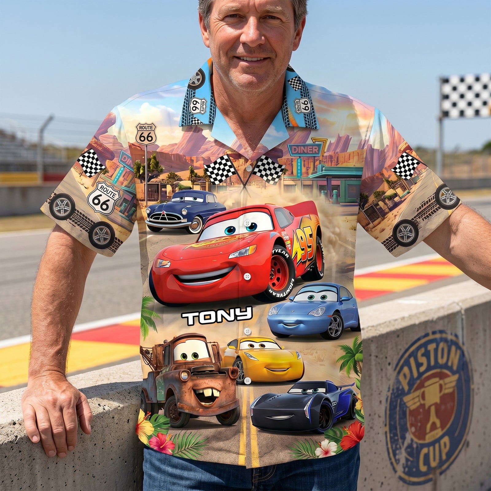 Racing Crew Hawaiian Shirt - Personalized Gifts 02nalu200626-Homacus