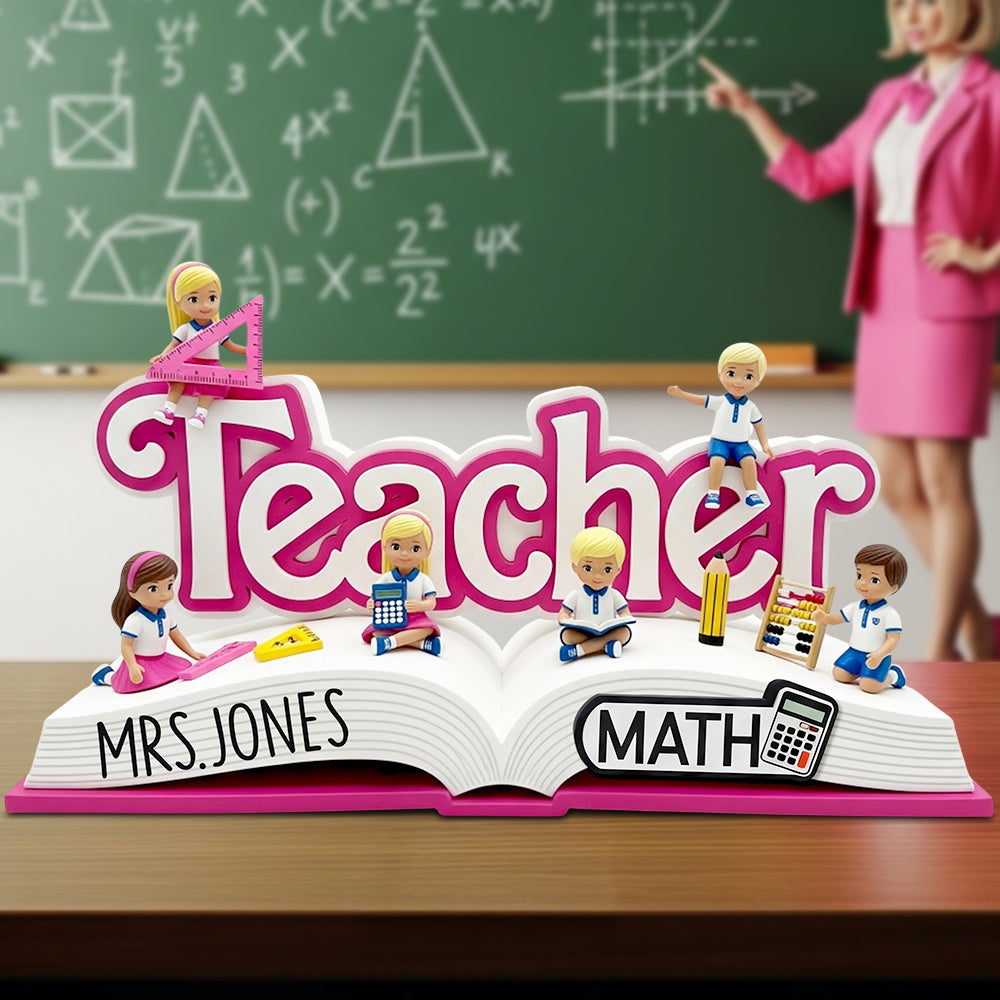 Adorable Dolls Acrylic Plaque - Personalized Gifts For Teacher 04TGDT140625-Homacus