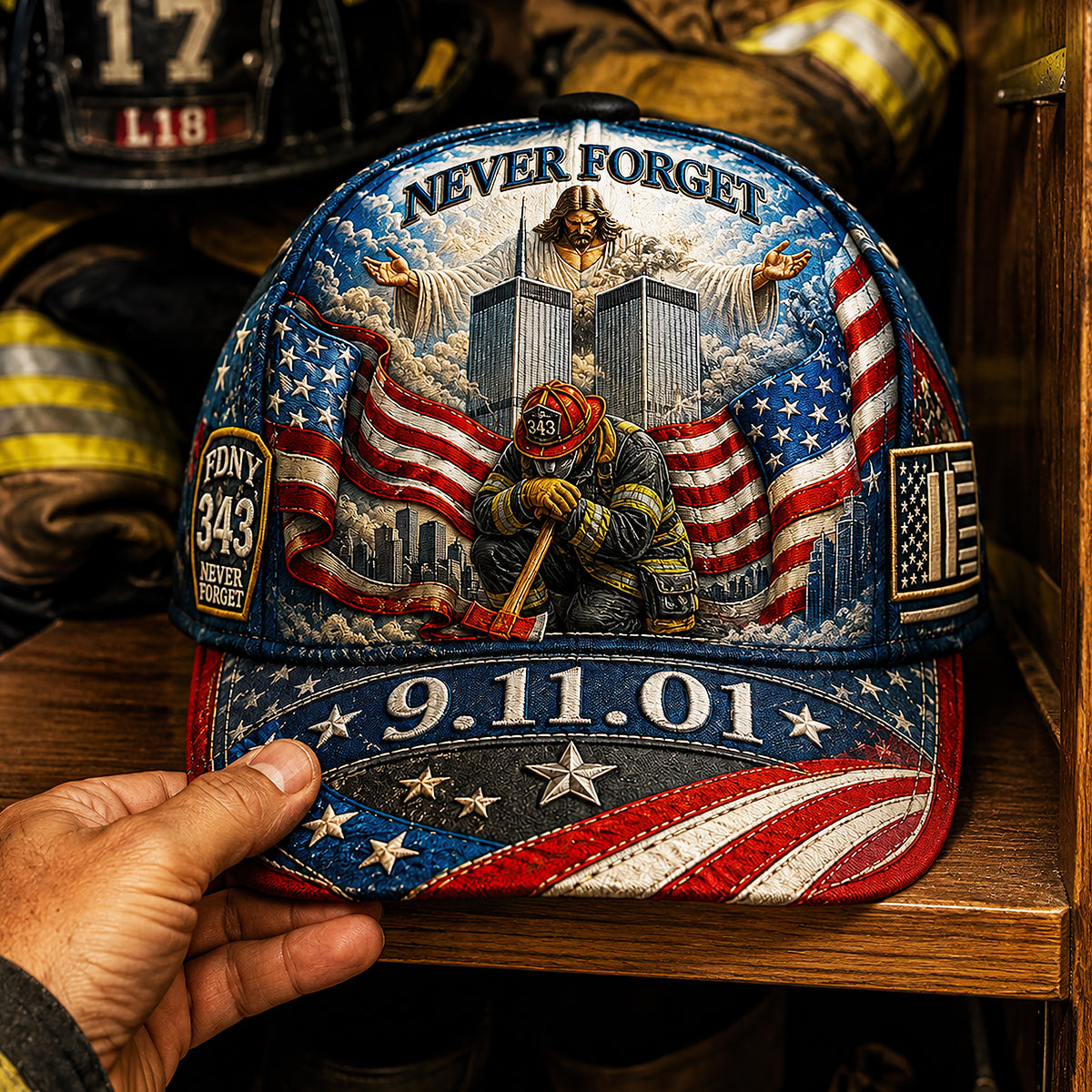 God Blessed Our Fallen Firefighters Memorial Classic Cap 07qhdt040826-Homacus
