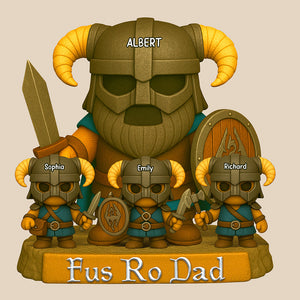 Game Dad Plaque - Personalized Gifts For Dad 04naqn050525-Homacus