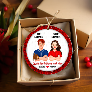 Personalized Gifts For Baseball Lovers Couple Christmas Ornament 01hupu141024hg-Homacus