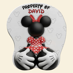 Naughty Couple Mouse Pad With Armrest - Personalized Gifts For Couple 03ohqn191225-Homacus