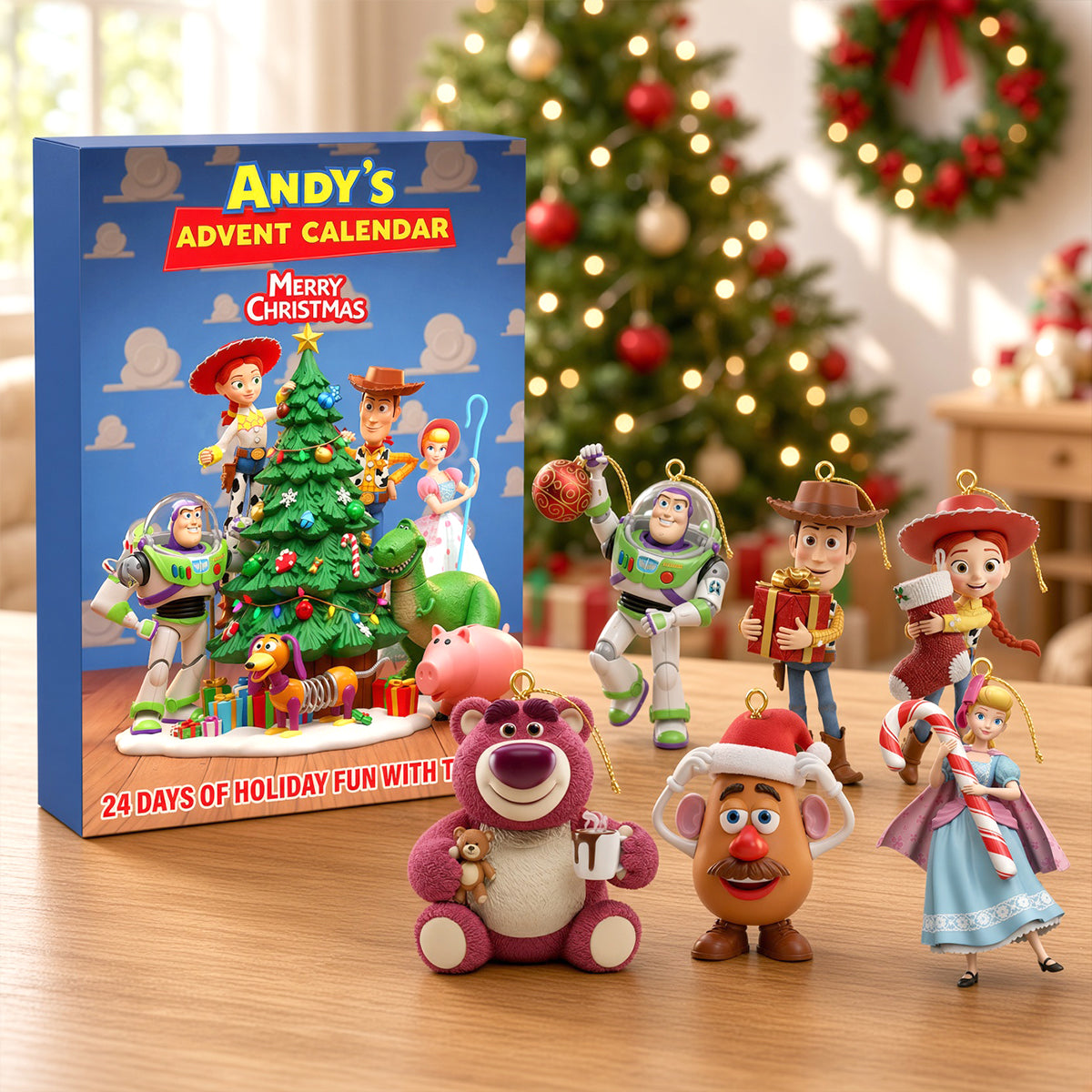 Funny Characters Advent Calendar Blind Box – Personalized Christmas Gift 031PGTN101125-Homacus