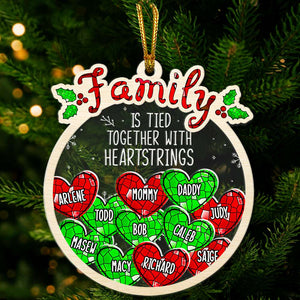 Personalized Gifts For Family Christmas Ornament 05ACDT280924-Homacus