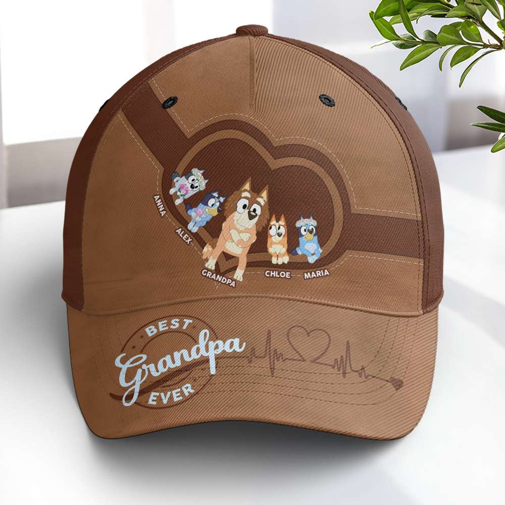 Dog Grandpa Classic Cap - Personalized Gifts For Father 05ACDT110524-Homacus