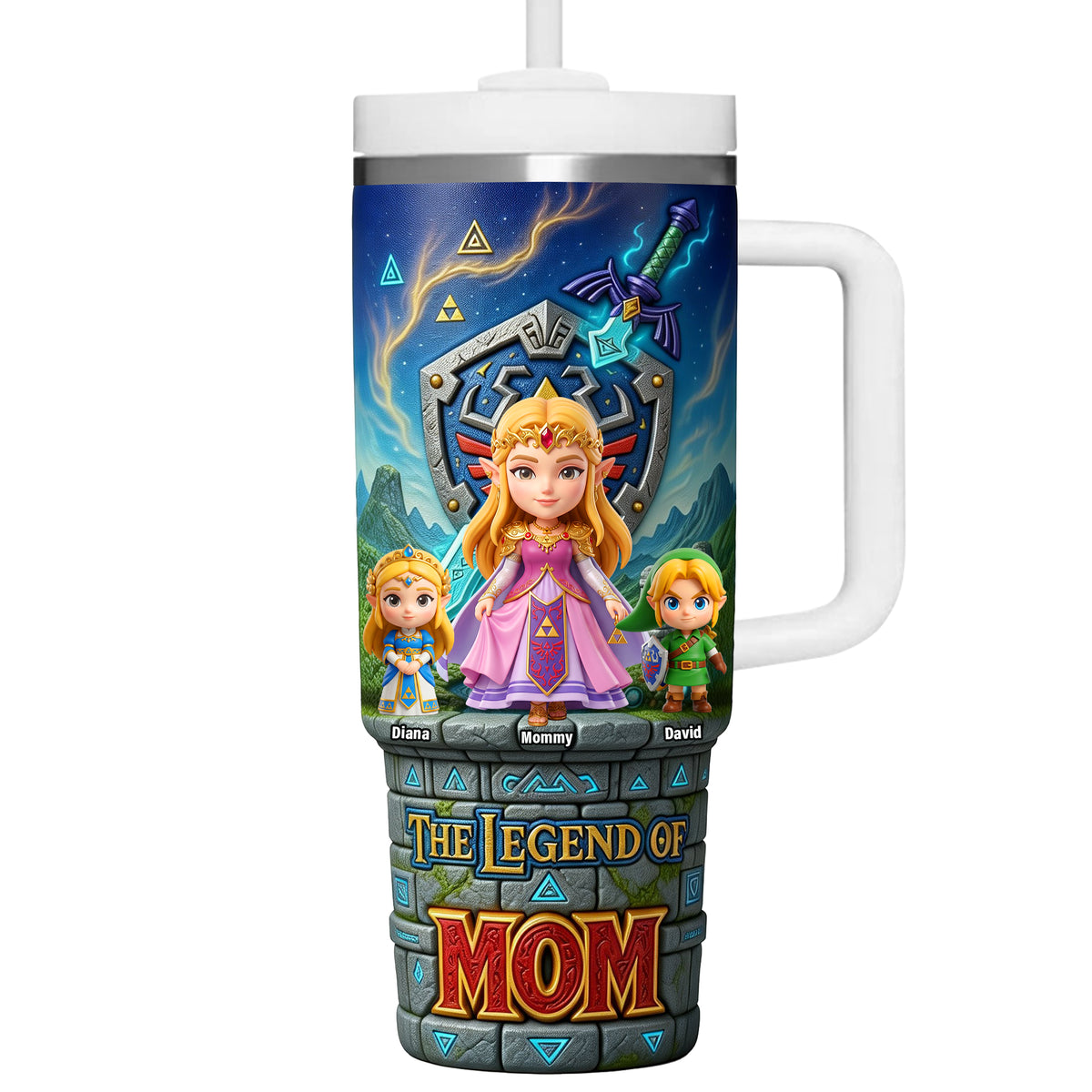 Fantasy Adventure Mom and Kids Tumbler - Personalized Gifts For Mom 05tyqn160426-Homacus