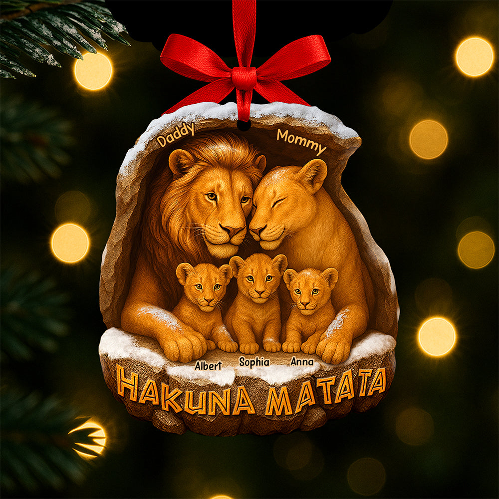 Majestic Family Christmas Ornament, Personalized Gifts For Family 02qhqn270825-Homacus