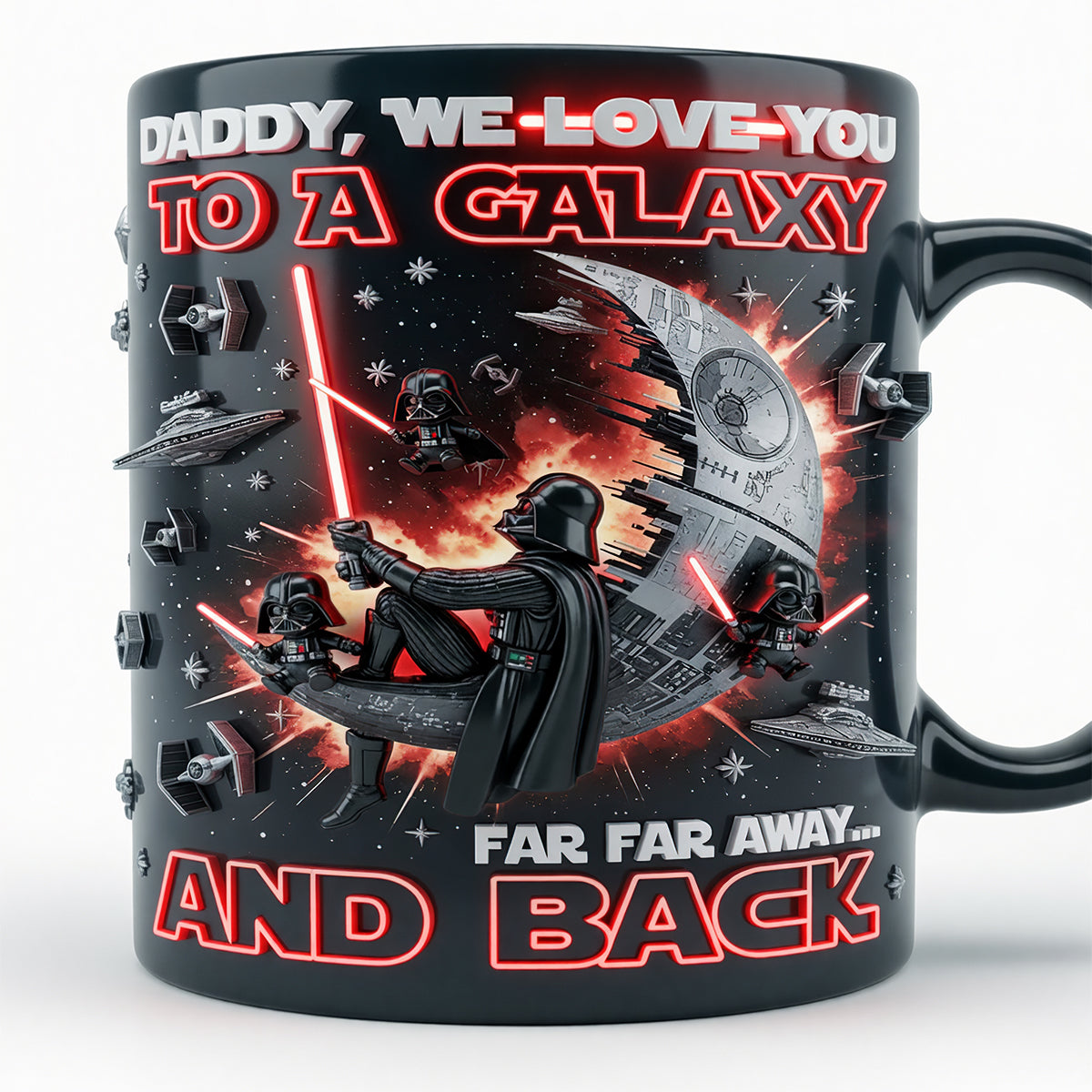 Fun Dad On Moon Magic Mug, Personalized Gifts For Dads 03qhdt210526-Homacus