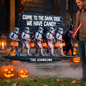 Trick Or Treat Squad Yard Sign - Personalized Halloween Decor 04qhqn030826-Homacus