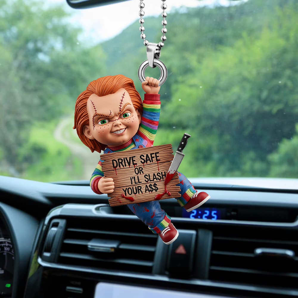 Spooky Characters Funny Gifts For Horror Fans Car Ornament 031qhtn290825-Homacus