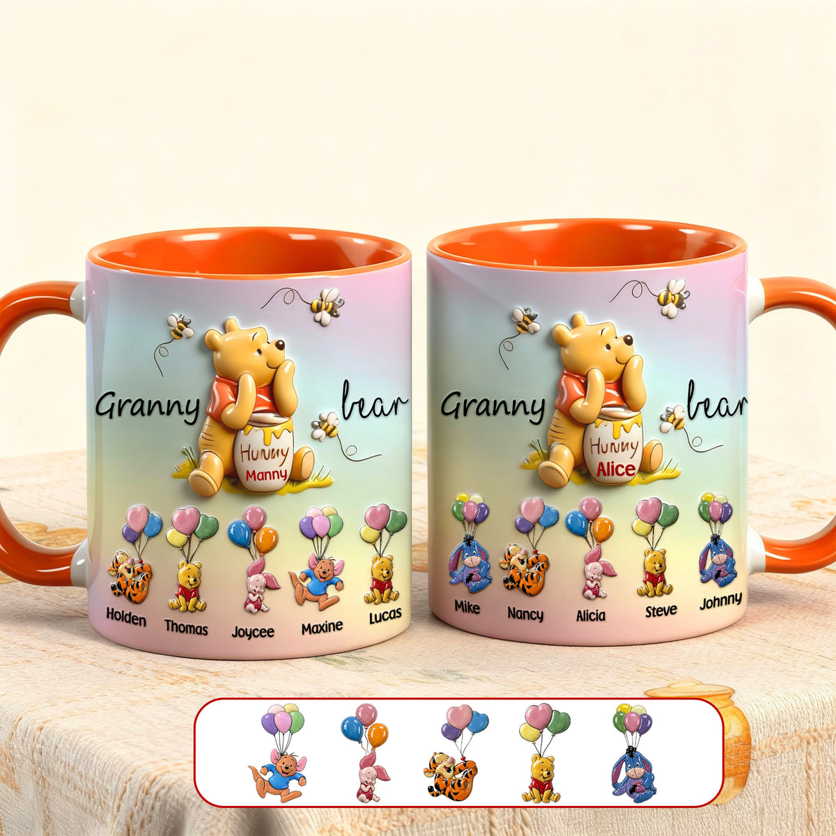 Love Mother Accent Mug - Personalized Gifts For Mother 1humg130126-Homacus