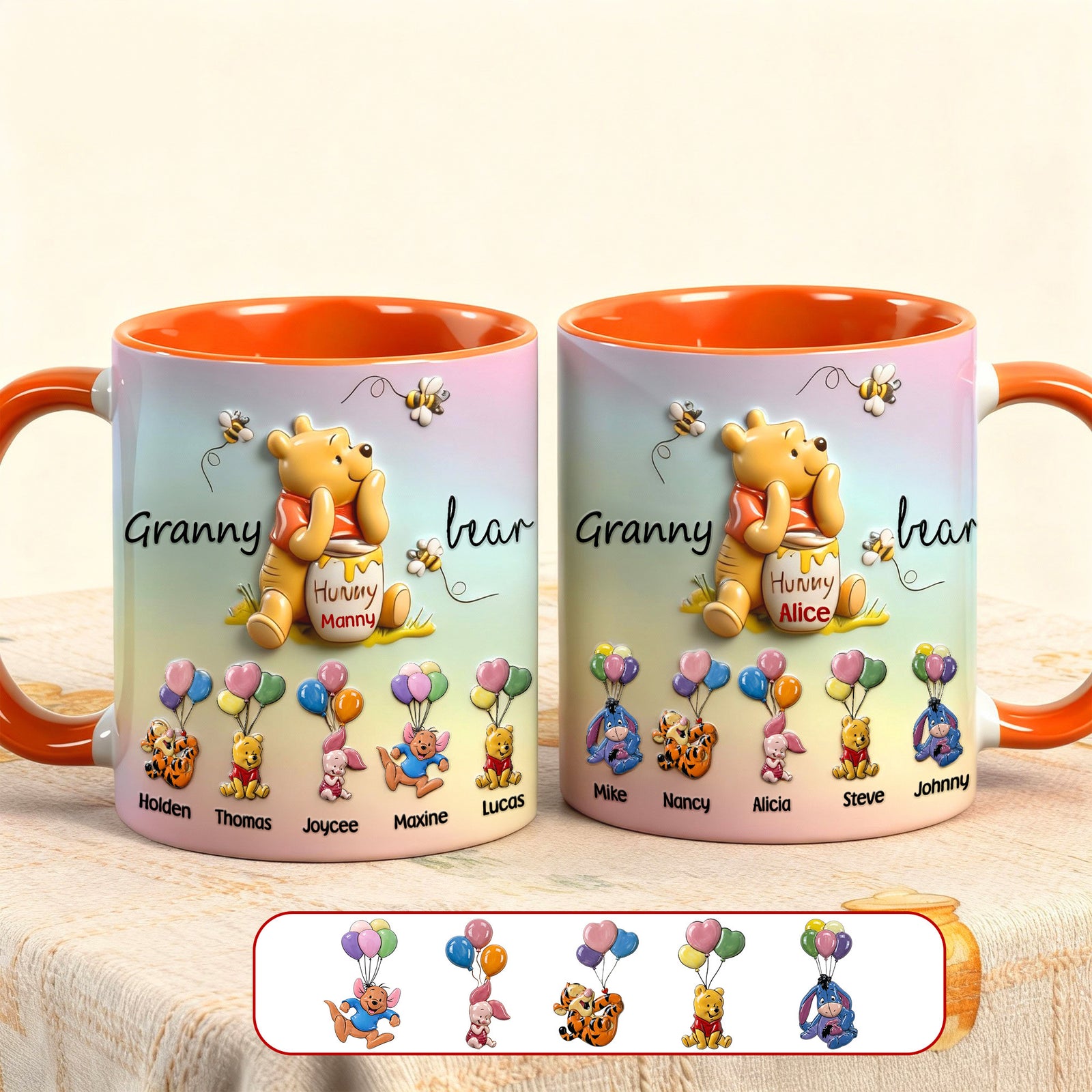 Love Mother Accent Mug - Personalized Gifts For Mother 1humg130126-Homacus