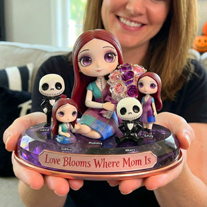 Love Blooms Where Mom Is Acrylic Plaque - Personalized Mother's Day Gifts 05pgqn250326-Homacus