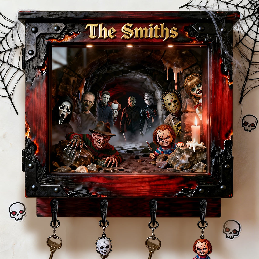 Horror Villain Acrylic Key Hanger - Personalized Gifts For Family 03TGDT020326-Homacus