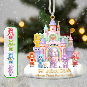 Cute Cubs Ornament - Personalized Gifts For Grandma, Mom Christmas Ornament 02NAMG041025-Homacus