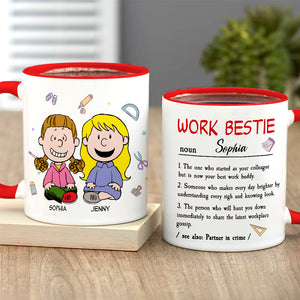 Personalized Gifts For Coworker Coffee Mug 01katn041224hh Work Bestie-Homacus