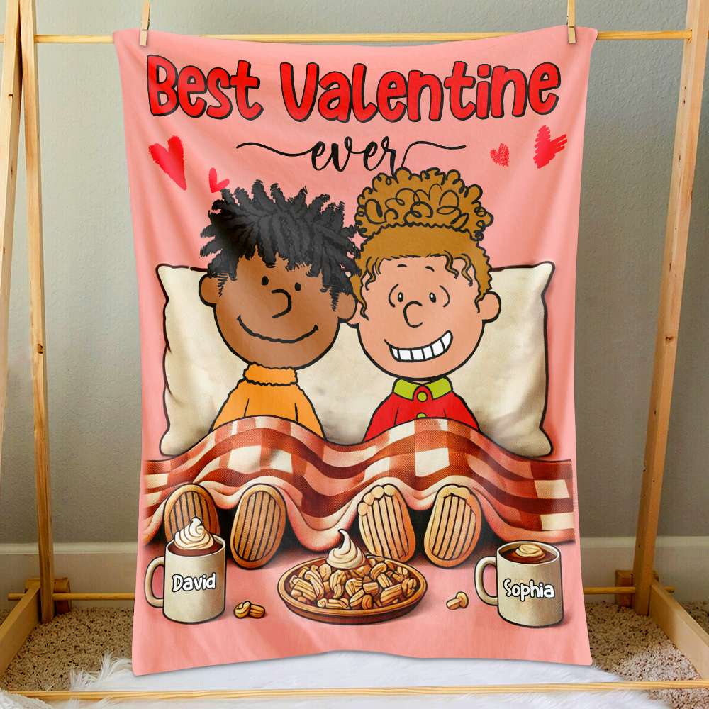 Personalized Gifts For Couple Blanket 04OHTN051224HH-Homacus