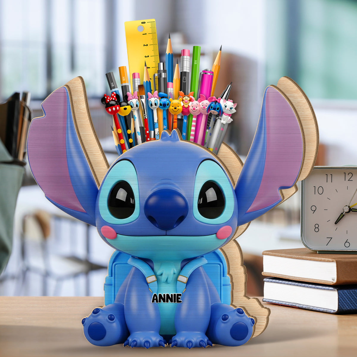 Cute Back To School Pen Holder - Personalized Gifts For Kids 02pglu230725-Homacus