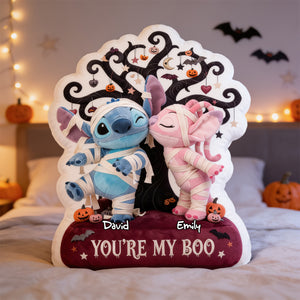 Cosmic Love Custom Shape Pillow - Personalized Gifts For Couple 05tydh290726-Homacus