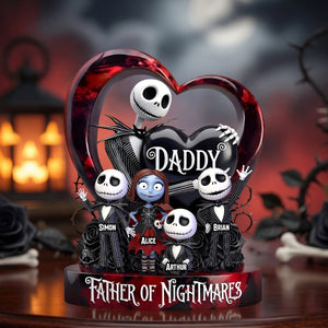 Creepy Cool Dad Acrylic Plaque - Personalized Gifts For Dads 03TYDH090526-Homacus