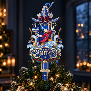 Enchanted Wizard Tree Topper - Personalized Christmas Gifts For Family 09hadt300926-Homacus