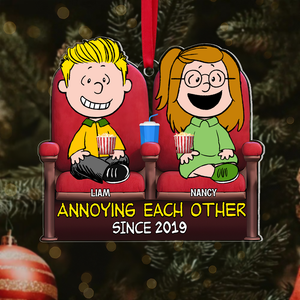 Personalized Gifts For Movie Couple Christmas Ornament 04ohpu081124hh-Homacus