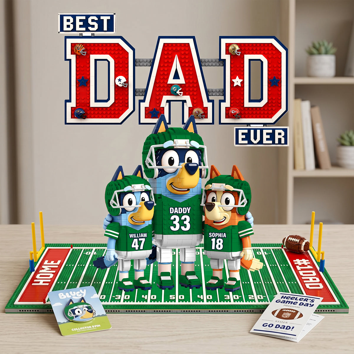 Game Time With Dad Acrylic Plaque - Personalized Gifts For Dads 03HUTN290426-Homacus