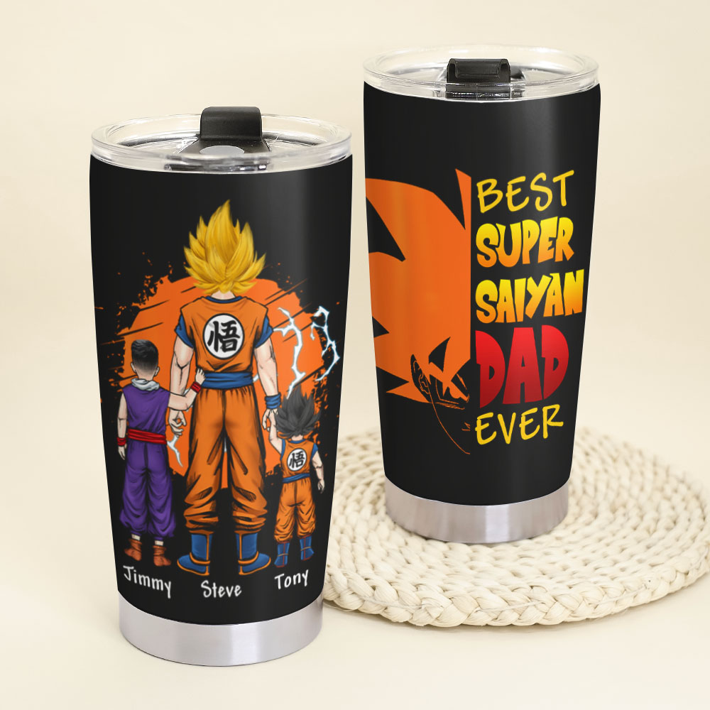 Best Super Dad Ever- Personalized Tumbler 04HTPO310523HH-Homacus