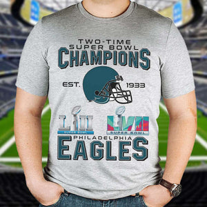 Custom Team Logo Gifts For Football Fan Shirt 03QHQN300123 We're Champions-Homacus