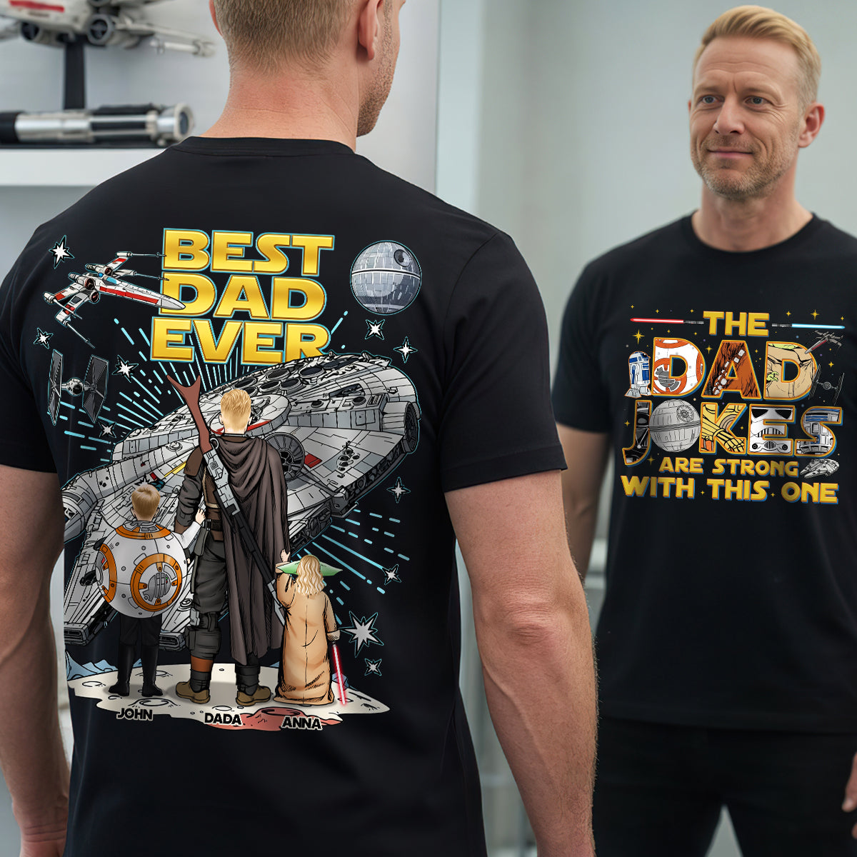 Best Dad Ever Shirt - Personalized Gifts For Dads 03nadt160526-Homacus