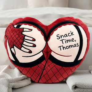 Funny Heart Pillow - Personalized Gifts For Couple 05HUDT281125-Homacus