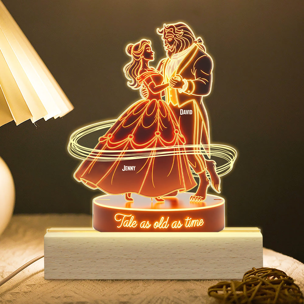 Fairy Tales LED Light Personalized Gifts For Couple 01ohtn190625-Homacus