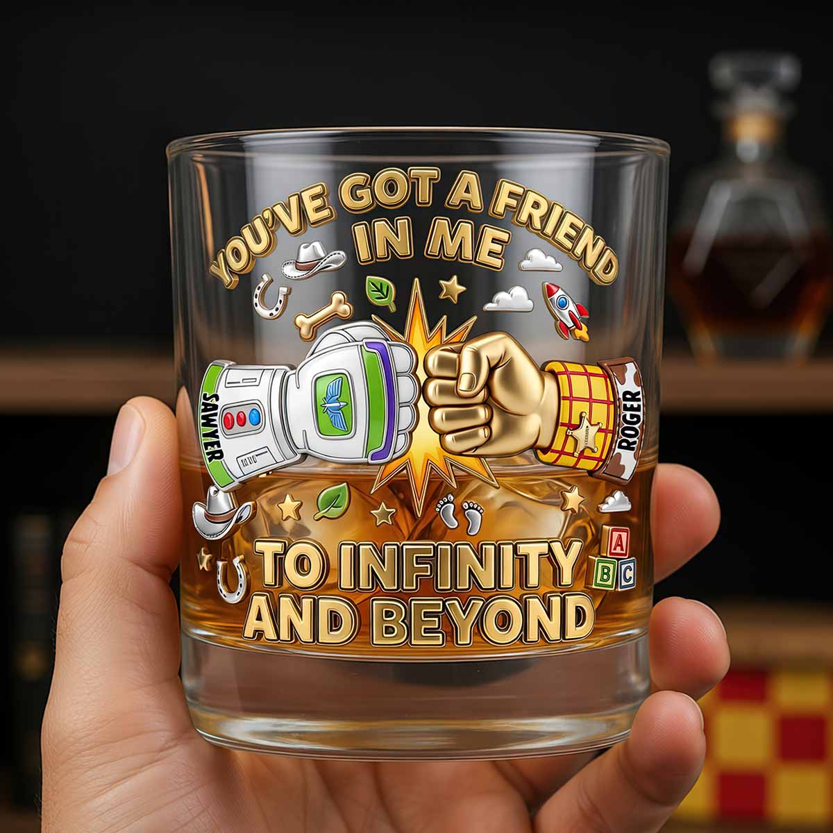 My Friend Drinking Glass - Personalized Gifts For Friends 02padt130626-Homacus