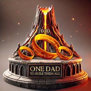 Personalized Gifts For Dad Acrylic Plaque Empire Dad 04HUDT140425-Homacus