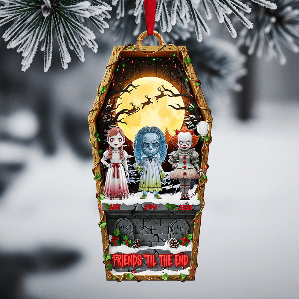 Ghoul Gang Friendship Ornament - Personalized Gift For Friends 04OHTA201125-Homacus