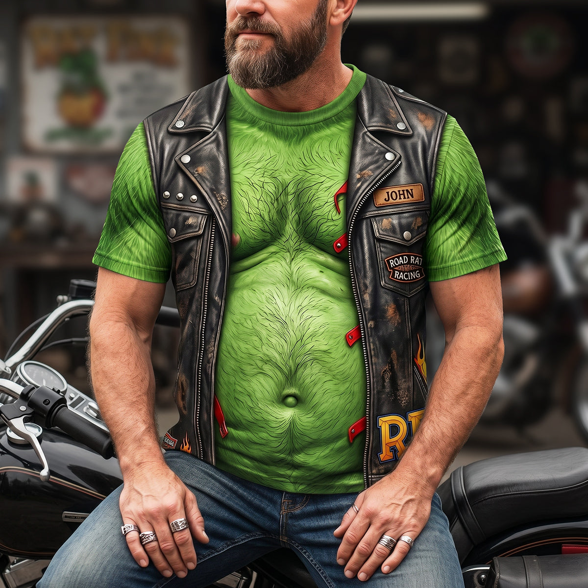 Ultimate Biker 3D T-shirt - Personalized Gifts 03pata060726-Homacus