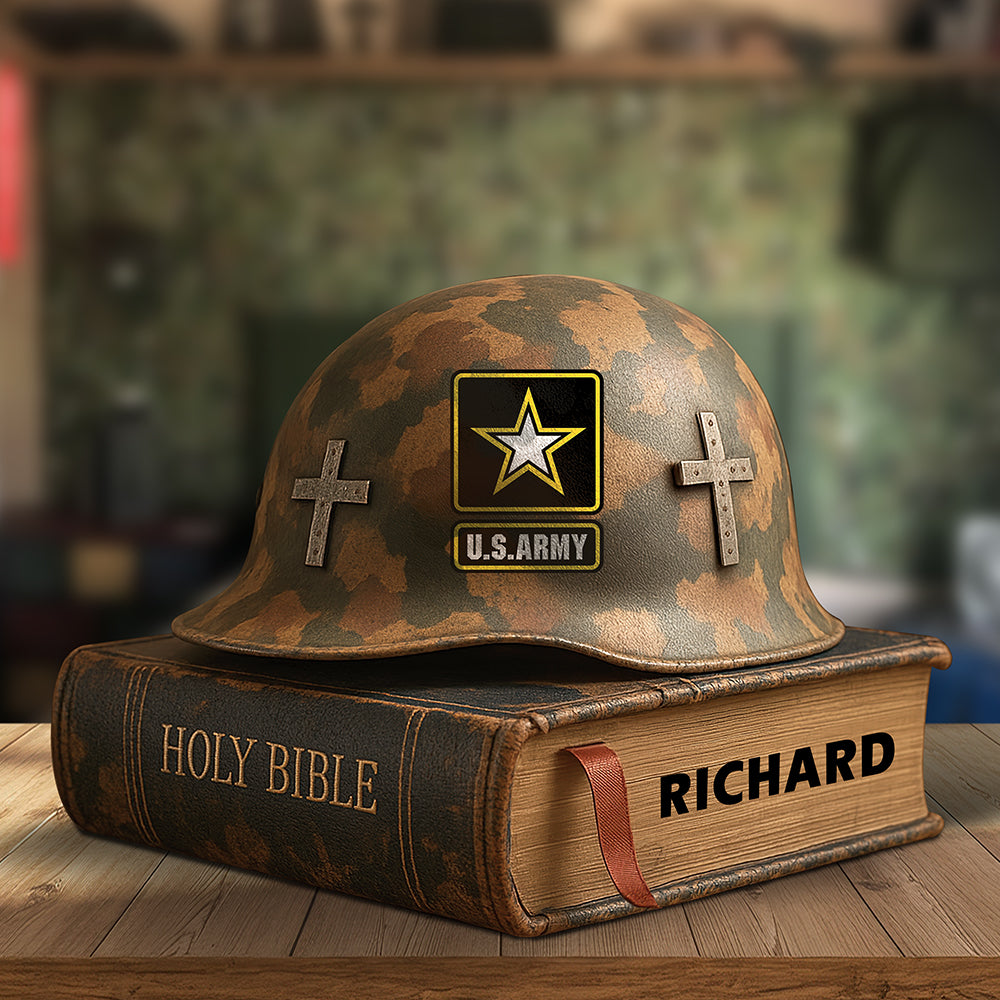 Christian Soldier Acrylic Plaque – Personalized Gifts For Veteran 06toqn230725-Homacus