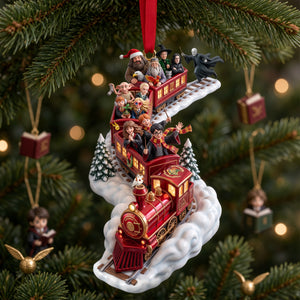 Train Of Spell Acrylic Christmas Ornament, Personalized Gifts For Christmas 04qhlu290926-Homacus