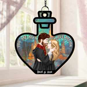 Personalized Gifts For Couple Suncatcher Ornament 04natn080824pa-Homacus